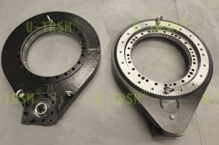 拓展中心距且兼顧精度的兩級傳動回轉驅動